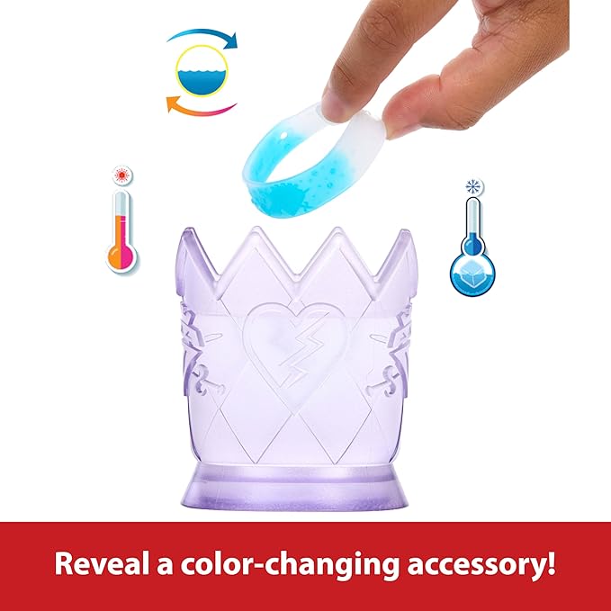 Mattel Disney Descendants: the Rise of Red Princess Chloe Charming, Daughter of Cinderella Doll & Playset, the Sorcerer’s Cookbook, Mix for Surprise