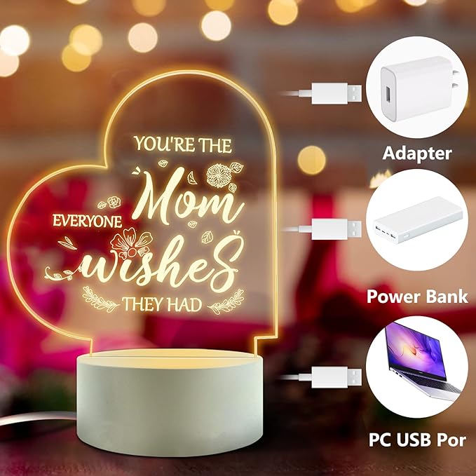 3D Illusion Night Lamp, USB LED Table Lamp Smart Touch Dimmer Lights 7 Color Changing Decor Lamp, Room Decor, Gifts for Children Boys Girls﻿