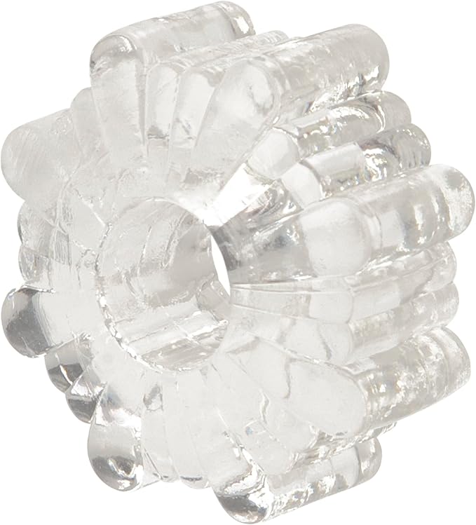 California Exotic Novelties Basic Essentials Super Stretchy Tpr Enhancers, Clear
