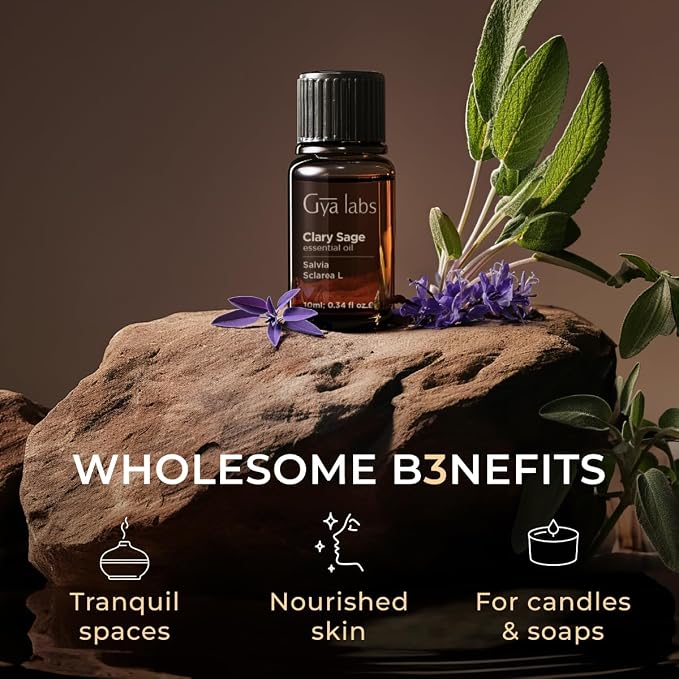 Gya Labs Ylang Ylang Essential Oil for Skin – 0.34 Fl Oz – Premium Grade Essential Oils for Diffuser, Aromatherapy, Hair Care, Skin Care, Body, Massage & DIY Candle Making Scents