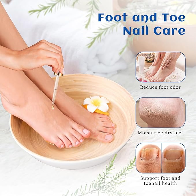 HIQILI Tea Tree Oil for Skin, Hair, Toenail | Add to Shampoo, Body Wash, Soap, Foot Soak - 30mL / 1.01 fl.oz
