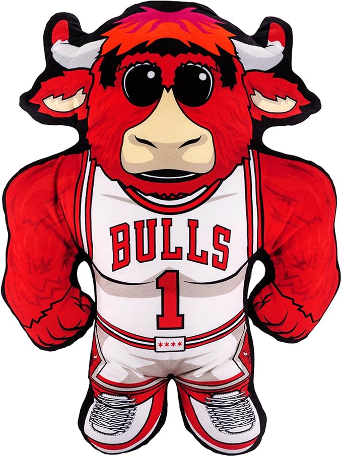 Bleacher Creatures Chicago Bulls Benny The Bull 24" NBA Masoct Bleacher Buddy - Soft Plush Toy
