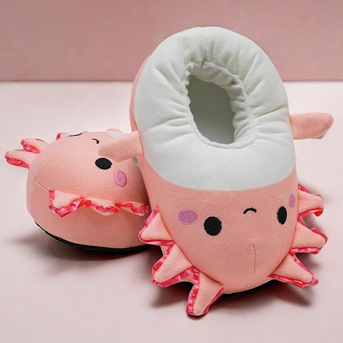 IceUnicorn Toddler Slippers Kids Cute Funny Animal House Shoes Girls Boys Christmas Fluffy Bedroom Indoor Slipper, Cat, Bunny, Unicorn, Axolotl, Fox