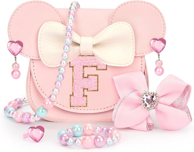 mibasies Toddler Purse Gifts for Girls: 3 Year Old Girl Gifts, Mouse Toys Purse Set