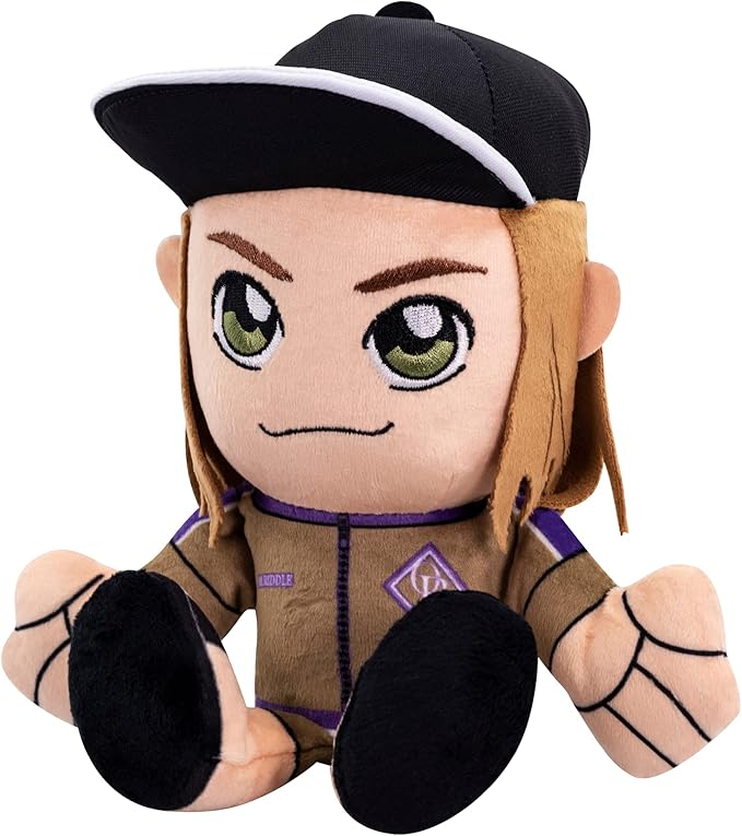 Bleacher Creatures WWE Matt Riddle 8" Kuricha Sitting Plush- Soft Chibi Inspired Toy