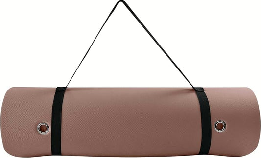 TONE Fitness Hanging Yoga Mat, Pilates Mat, Exercise Mat for Home Workouts with Carry Strap | V Pattern | Multiple Colors
