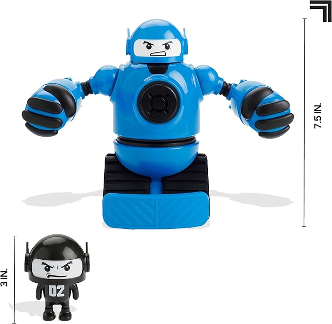 Sharper Image Mecha Rivals Remote Control Battle Robots, Two-Player Wireless Fighting Robots Game Set with Lights & Sounds, Solo & Versus Modes, Ejector Seats, Toys for 6+ Year Old Boys & Girls