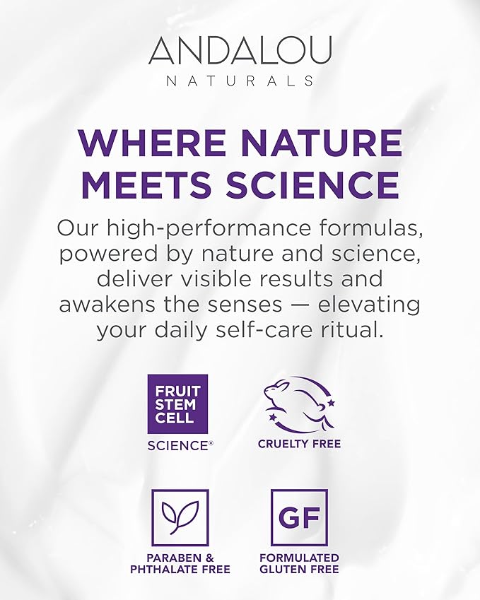 Andalou Naturals Hyaluronic DMAE Lift & Firm Skin Cream | Anti Aging Face Moisturizer With Hyaluronic Acid |Helps Reduce Fine Lines & Wrinkles | 1.7 oz,(Pack of 2)
