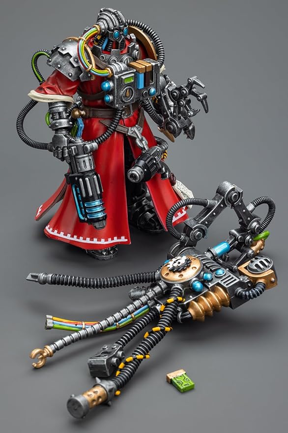 JOYTOY Warhammer 40K 1/18 Action Figures, Adeptus Mechanicus Cybernetica Datasmith Perfect for Collectors & Decor, Ideal Gift for Birthdays, Christmas, Character Figure - JT7721