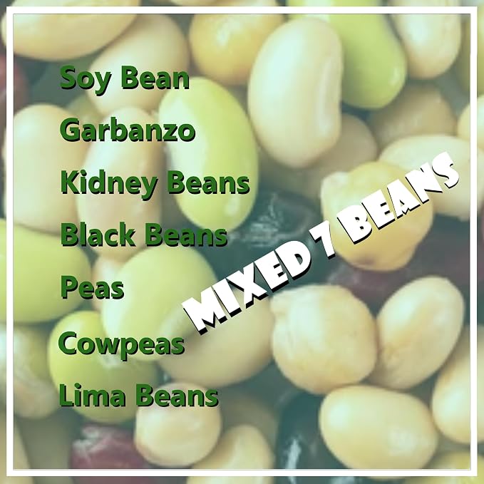 Jay One 7 Grains Mixed Pack for White Rice (1 pack, 7 Mixed Bean)