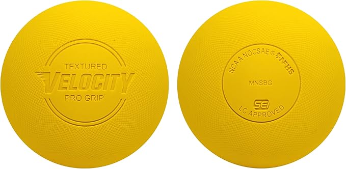 Velocity Pro Grip Lacrosse Balls - 6, 12, 18, 60 and 120 Packs - Certified for Youth, Club, High School, CLA, and College Game Play