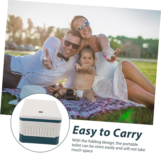 Multi-function Portable Toilet Outdoor Travel Potty Boys and Girls Potty Training Seat Easy Setup