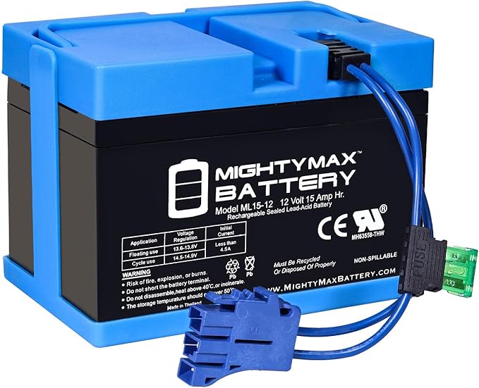 Mighty Max Battery 12V 15AH Replacement Battery Compatible with Little Tikes H2 Toy Car