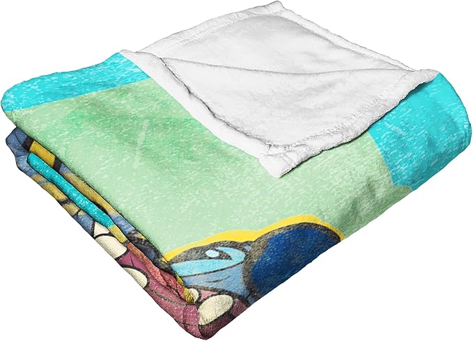 Northwest Lilo and Stitch Silk Touch Throw Blanket, 50" x 60", Total Mayhem