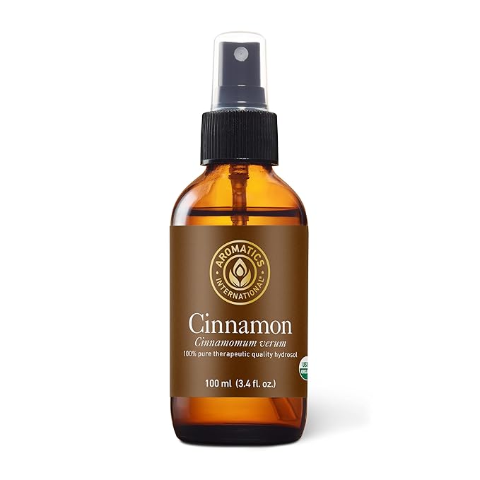 Aromatics International Cinnamon Hydrosol 100ml | Warm Spicy Natural Aromatic Mist for Home, Mood & Daily Use