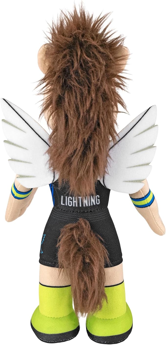 Bleacher Creatures Dallas Wings Lightning 10" Mascot Plush Figure - A Mascot for Play or Display