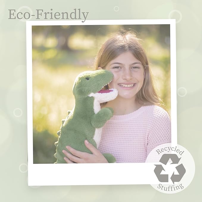 World's Softest Plush Tex Trex, Lushee, Large, 16" Stuffed Animal for Baby, Toddler, Kids, Adults - Trex Plush Toy-Adorable Toy Made from Kid-Friendly, Quality Materials