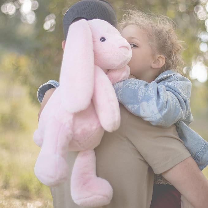 World's Softest Plush BriBri Bunny, Rose, Lushee, X-Large, 20" Stuffed Animal for Baby, Toddler, Kids, Adults - Soft, Huggable Stuffed Bunny- Adorable Toy Made from Kid-Friendly, Quality Materials