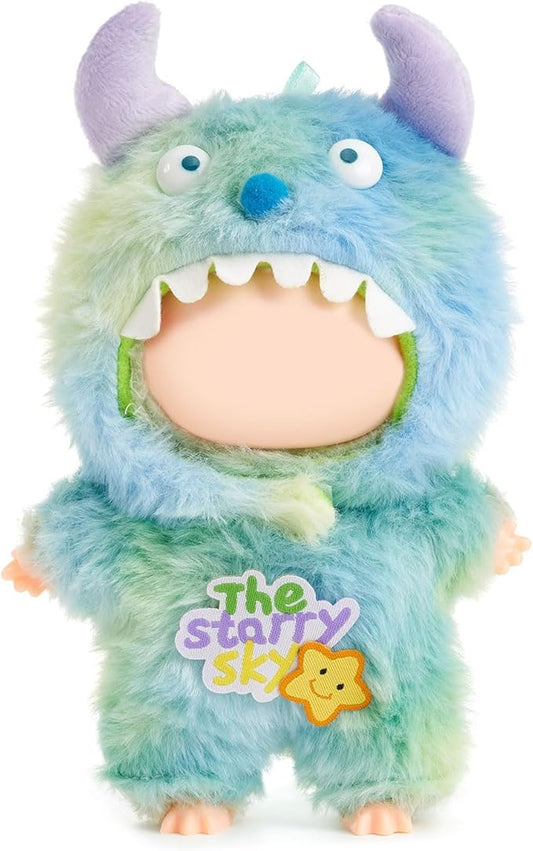 Clothes for 15/17cm Doll (No Doll), Fashion Outfit Set - Monster Hat + Top, Cute Dress Up Accessories (Monsters)