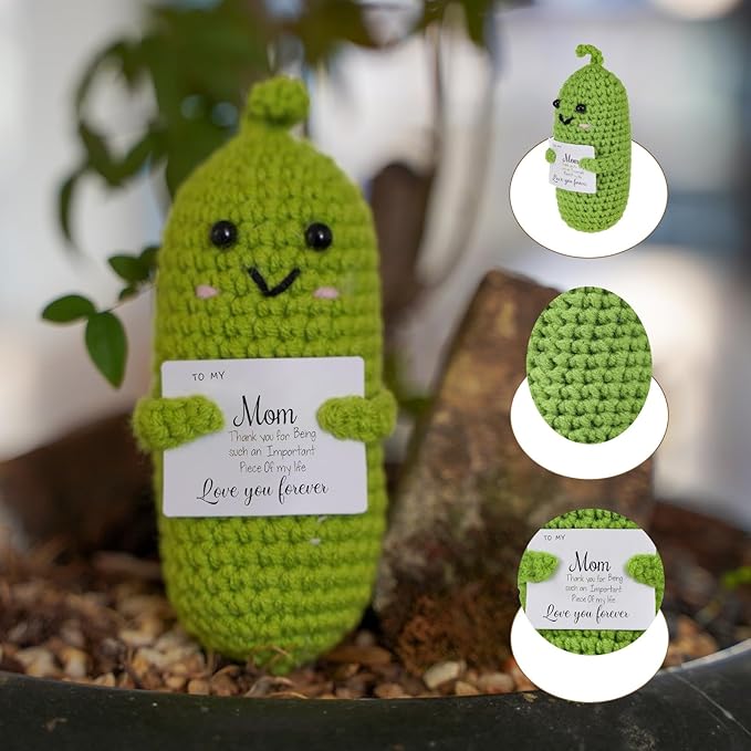 for Mom Birthday Gifts for Mom Encouragement Pickle Christmas Stocking Stuffers (Love You Forever Mo)