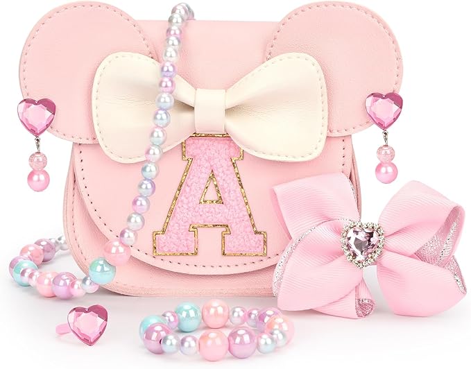 mibasies Toddler Purse Gifts for Girls: 3 Year Old Girl Gifts, Mouse Toys Purse Set