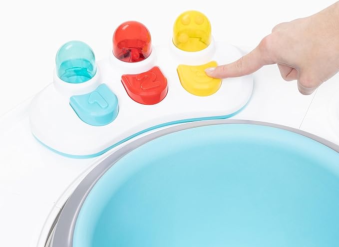 Smart Steps® Explore N’ Play 5-in-1 Activity to Booster Seat, Blue Safari Fun