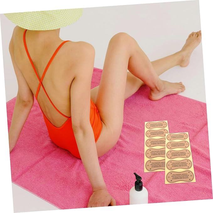100pcs Underwear Adhesive Liners for Women Leak Resistant Swimsuit Stickers Soft Breathable Panty Liners Comfortable Fit for Swimwear Practical Underpants Protection