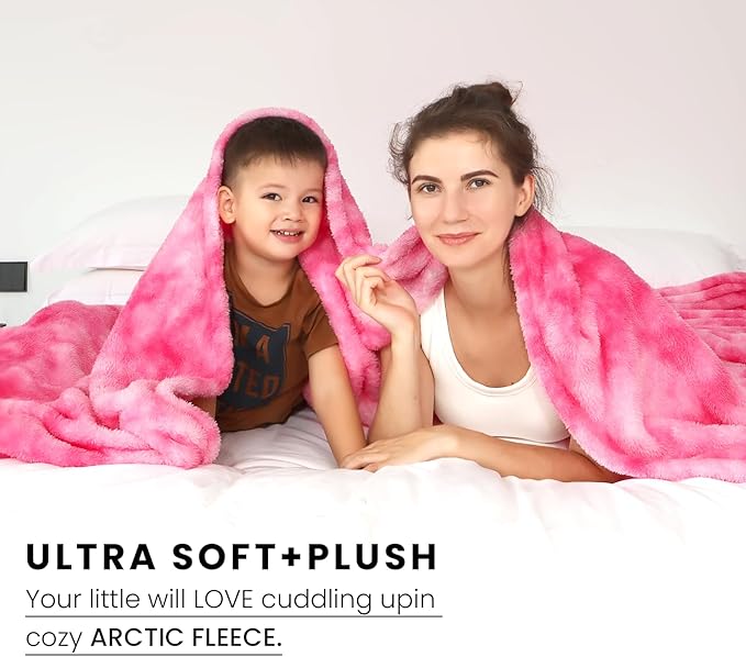 Throw Blanket for Women, Soft Cozy Fleece Blanket for Couch Bed, Warm Fluffy Decorative Blanket, Birthday Valentine’s Day Galentine’s Mothers Day for Mom Wife Girlfriend Sister
