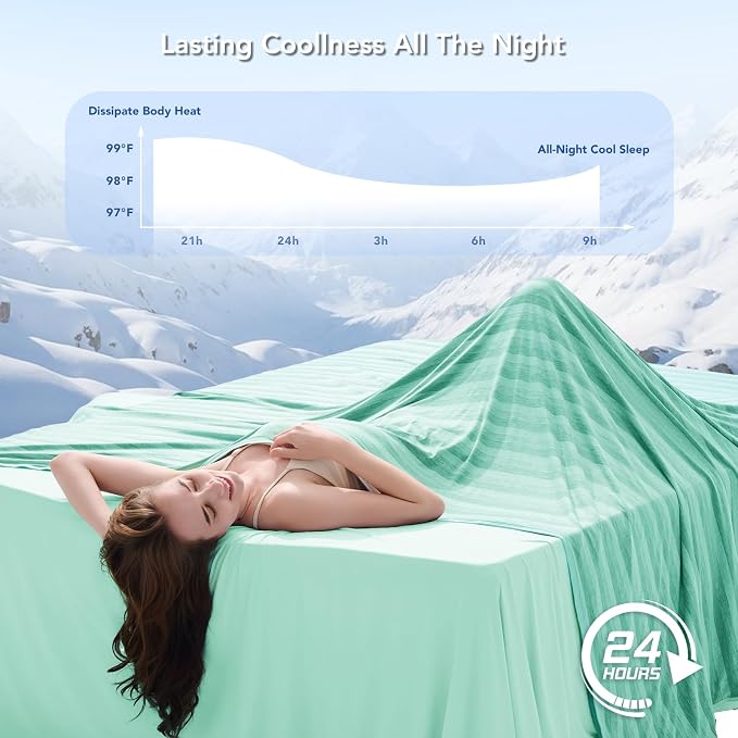 Cooling Blanket for Hot Sleepers Cold Summer Blanket Throw 60"x90" | Cold Summer Bed Blanket Keeps Cool for Night Sweats, Soft Lightweight Breathable Sofa Blankets for Kid Adults