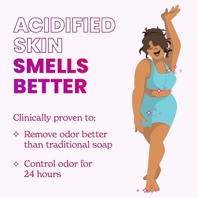 Lume Acidified Body Wash 5 Pack Minis - 24 Hour Odor Control - Moisturizing Formulated Without SLS & Parabens - 1.5 ounce Tubes (Clean Tangerine, Lavender Sage, Peony Rose, Toasted Coconut, Unscented)