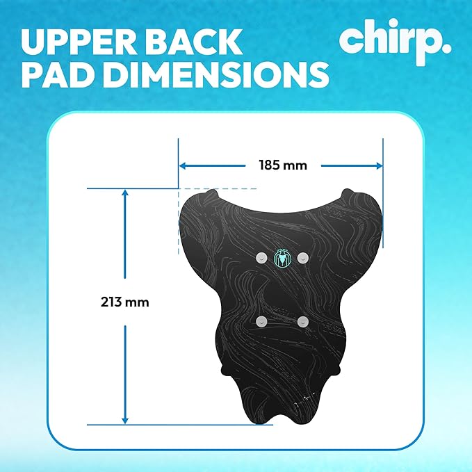 Chirp Halo Pads – Targeted Pain Relief, Deep Tissue Support, Muscle Recovery for Back, Shoulders, HIPS, & More