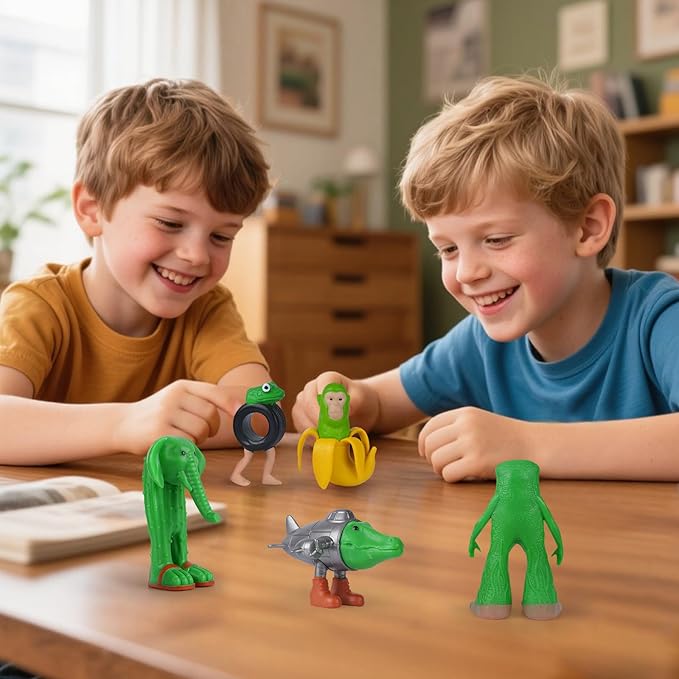 2025 New Italian Brainrot Toy Figures Animals Tralalero Tralala Figure Bombardiro Crocodilo for Brain Rot Cake Toppers Birthday Gifts Party Decorations