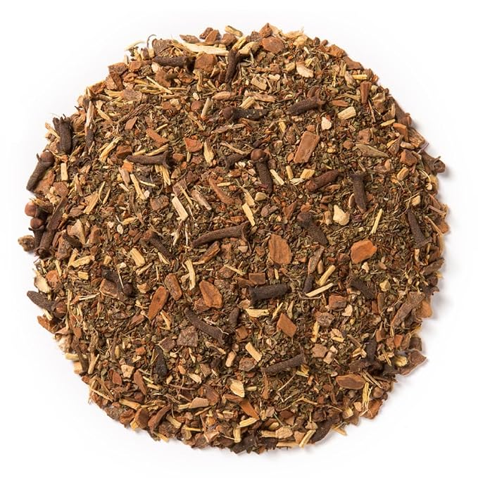 Davidson's Organics, Tulsi Rooibos Chai, Loose Leaf Tea, 16-Ounce Bag