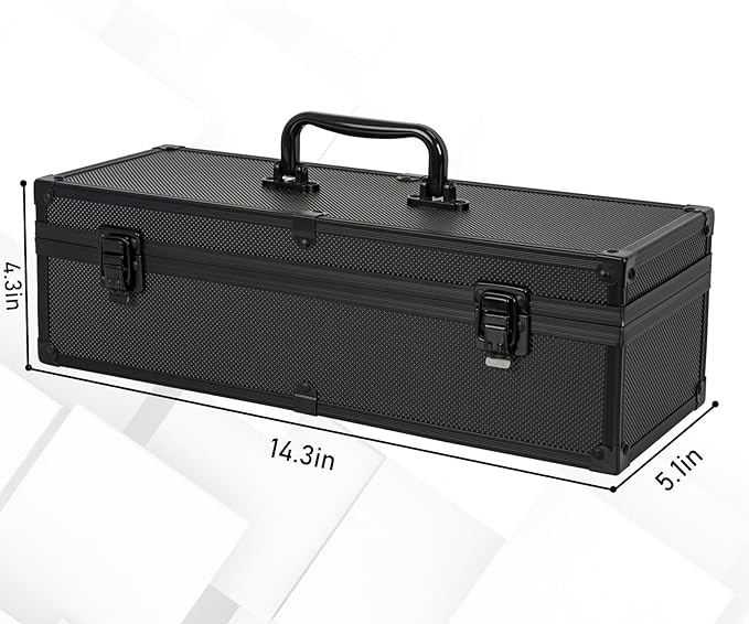 Toploaders Storage Box for 3" x 4" 35pt Rigid Card, Top Loader Storage with 3 Partition Holds 200+ Toploaders, Magnetic Card Holders