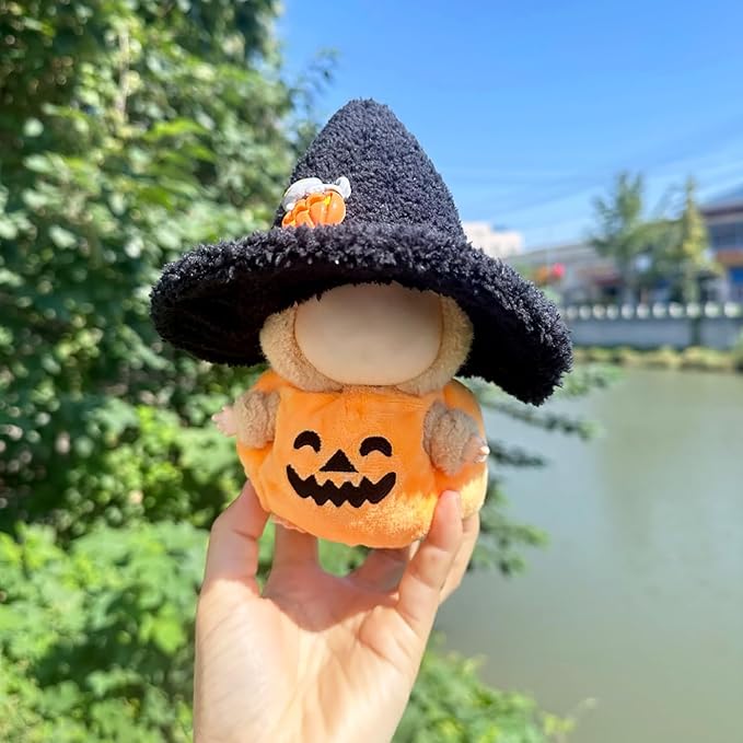 Clothes Fit for 17CM Doll, Fashion Doll Clothes Outfit Set Cute Theme Designer Toys Dress Accessories for Collector Fans Display (Little Pumpkin)