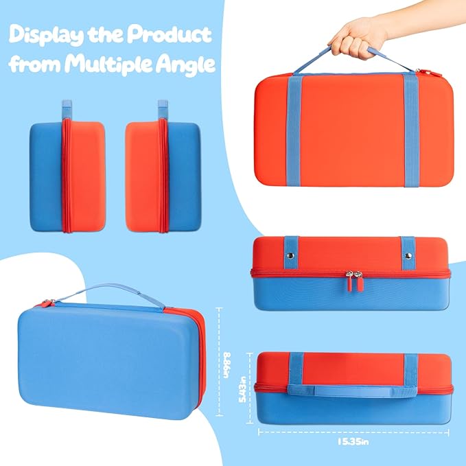 Hard Shell Case for Little Tikes Story Dream Machine, Travel Case for Books, Audio Play and Characters
