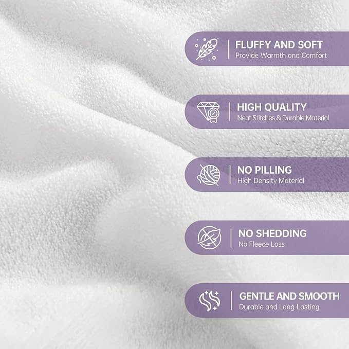 Get Well Gifts for Women Men, Hug/Healing Blanket | Thinking of You/Cancer Care/Sympathy/After Surgery Gifts for Friends, Sister, Coworkers, Soft Throw Blankets 50'' x 60''