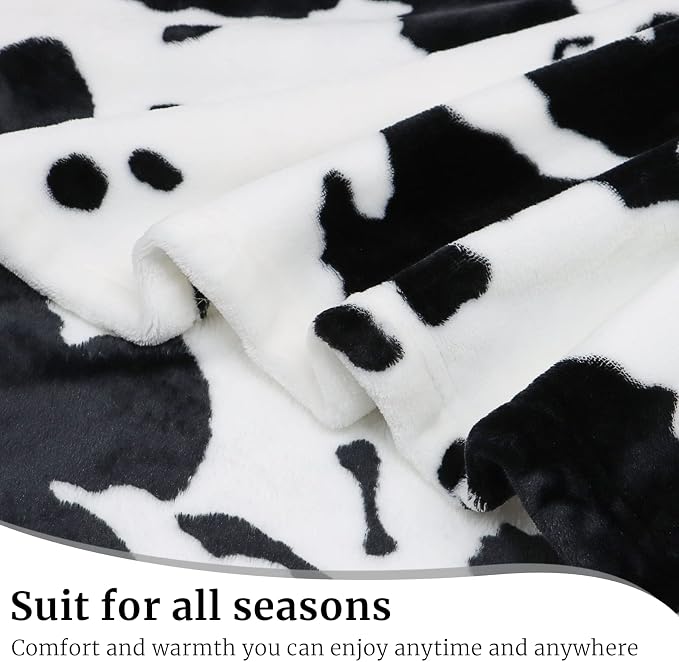 HSEEC Blankets & Throws King Size Soft Fleece Blanket Throw Cozy Blanket for Bed Throw 108x90 Inches
