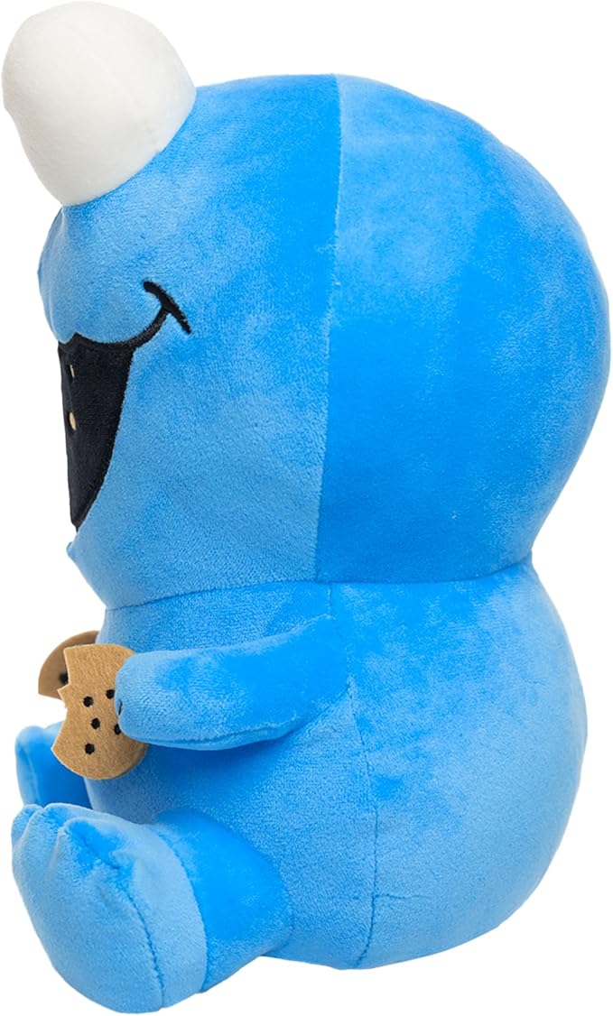 Super7 Sesame Street Super Duper Plush Wave 01 - Cookie Monster Plush Stuffed Toy