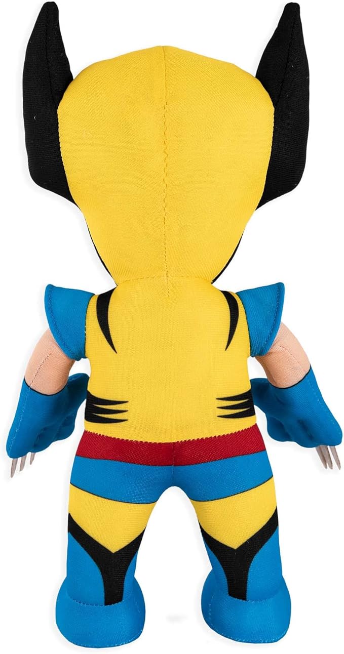 Bleacher Creatures Marvel Wolverine 10" Plush Figure - A Superhero for Play and Display