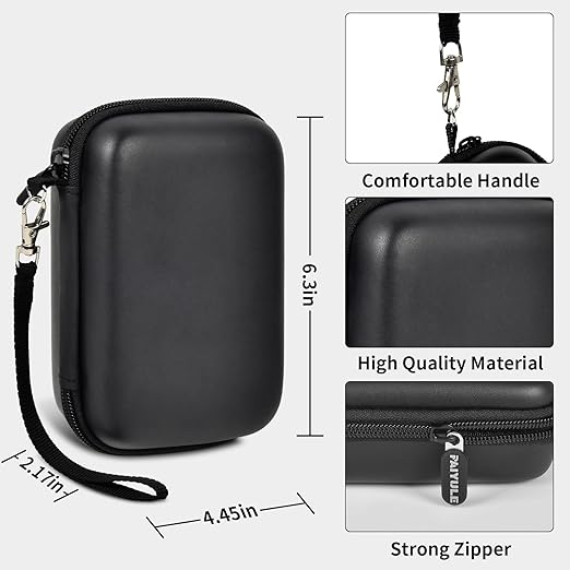 PAIYULE Travel Case Compatible with RG40XX V Retro Handheld Game Console, Handheld Emulator Storage Holder Organizer, Android Game Console Carrying Bag (Box Only)