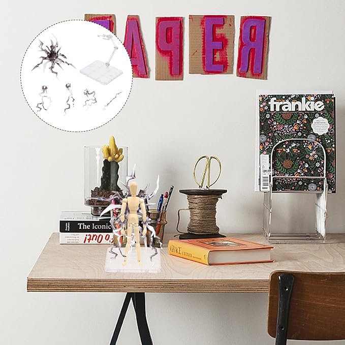 iplusmile Hand-Made Special Effects Doll Figure Display Holder & Stand with Bracket & Support Frame