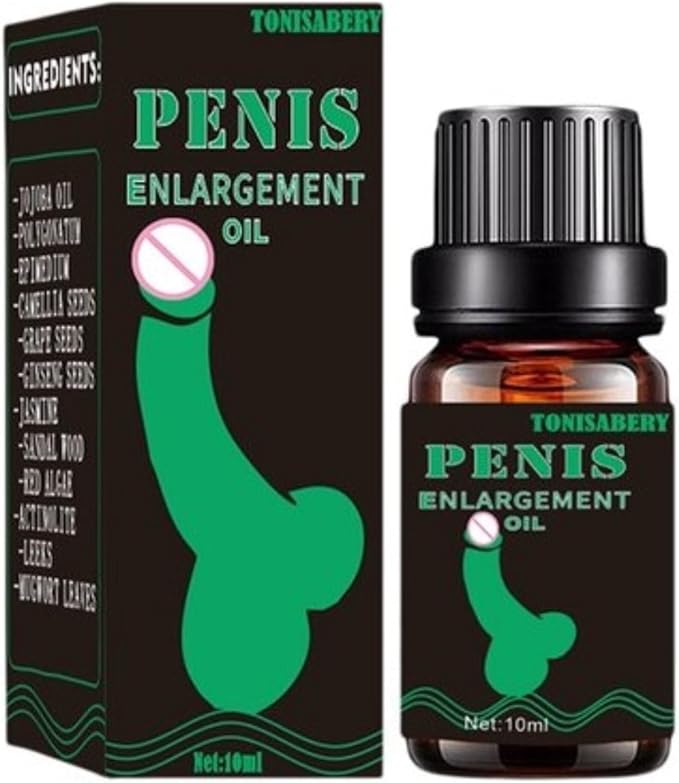 Premium Body Massage Oil for Men Enlargement – Hydrating & Relaxing Skin Care Formula (Pack of 1)