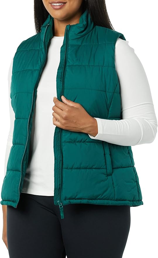 Amazon Essentials Women's Mid-Weight Puffer Vest