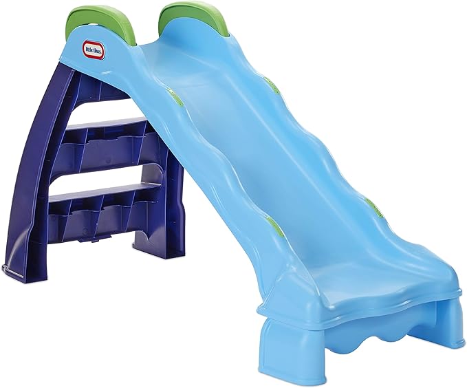 Little Tikes 2-in-1 Indoor-Outdoor Wet or Dry Slide, Dark_blue