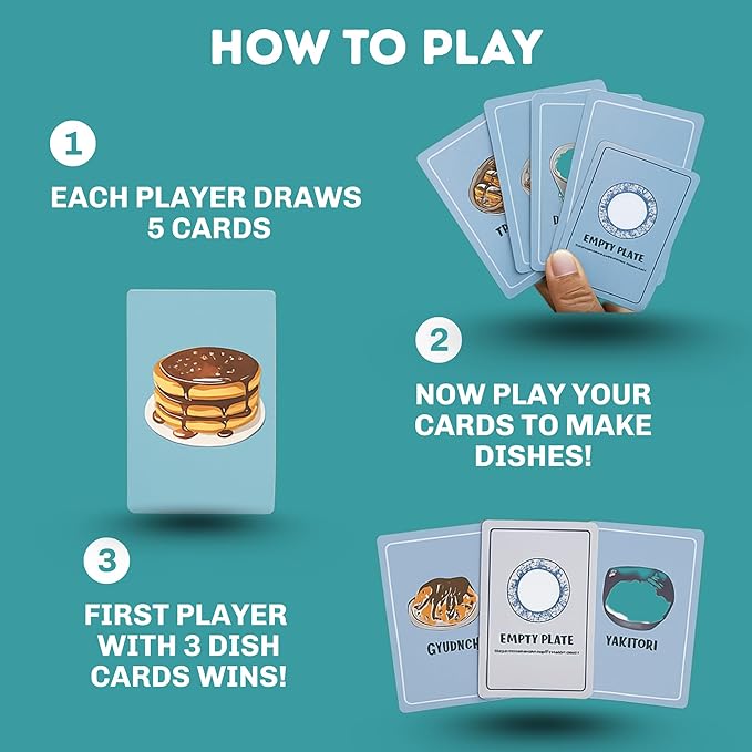Lettuce Make a Deal Card Game | 102 Cards with Instructions | Fast-Paced Strategy Game for Kids & Adults | 2-4 Players (Up to 8 in Teams) | Ages 5+ | Family Travel & Party Fun
