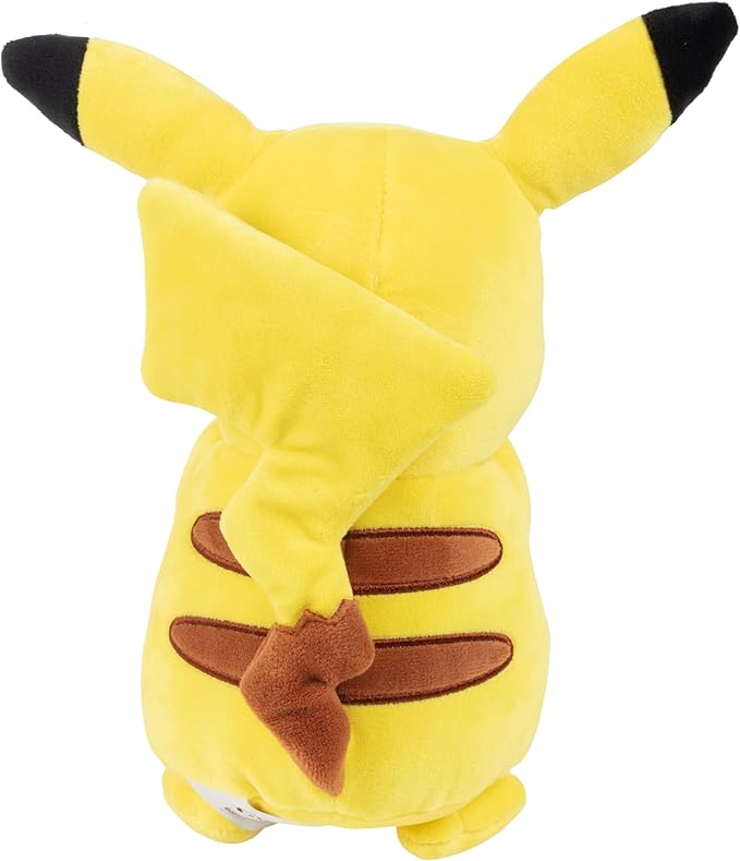 Pokemon 8" Pikachu & Bulbasaur Plush 2-Pack - Generation 1 Starter - Officially Licensed - Authentic Soft Stuffed Animal Toy Figures - Gift for Kids, Boys, Girls - 2+