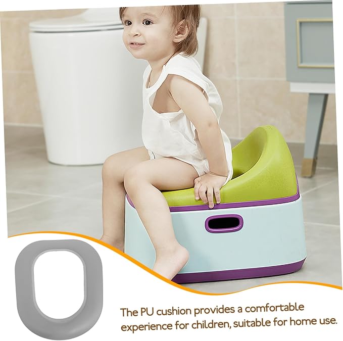 Toilet Seat Cover Seat Pad Potty Training Toilet Soft Pu Material Easy Install