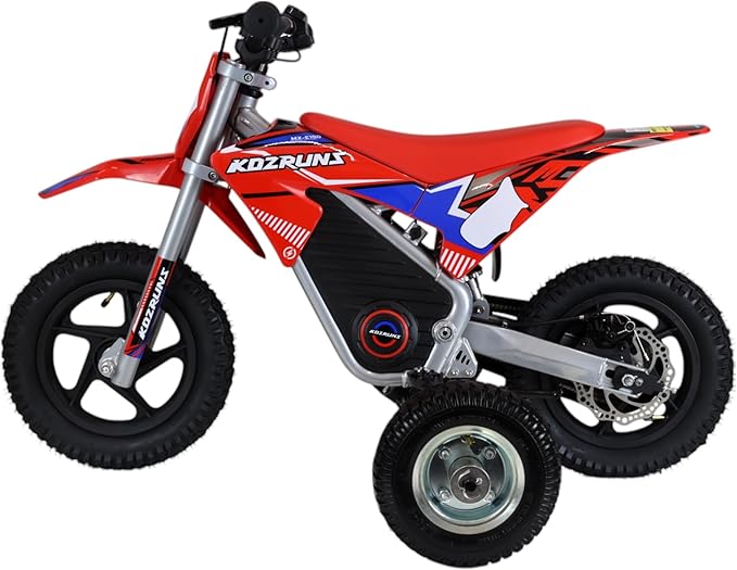 Hardline Products USA Wheels for Tots Training Wheels for OLALA, KDZRUNS, TUIBOKA Electric Dirt Bike 200W, 250W & 350W