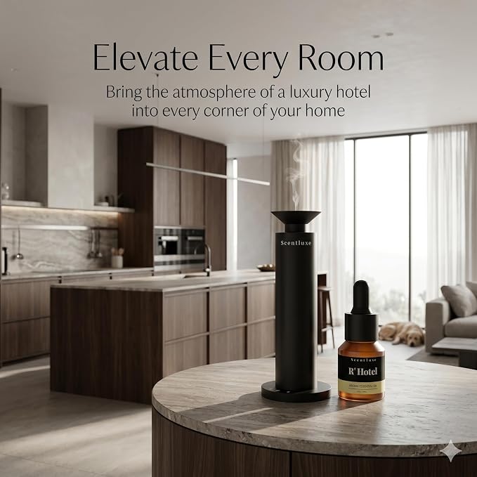 R' Hotel Diffuser Oil - Inspired by Ritz Carlton New York Scent Diffuser Oil for Home Premium Fragrance Oil for Ultrasonic and Waterless Diffusers and Crafting - 15 mL